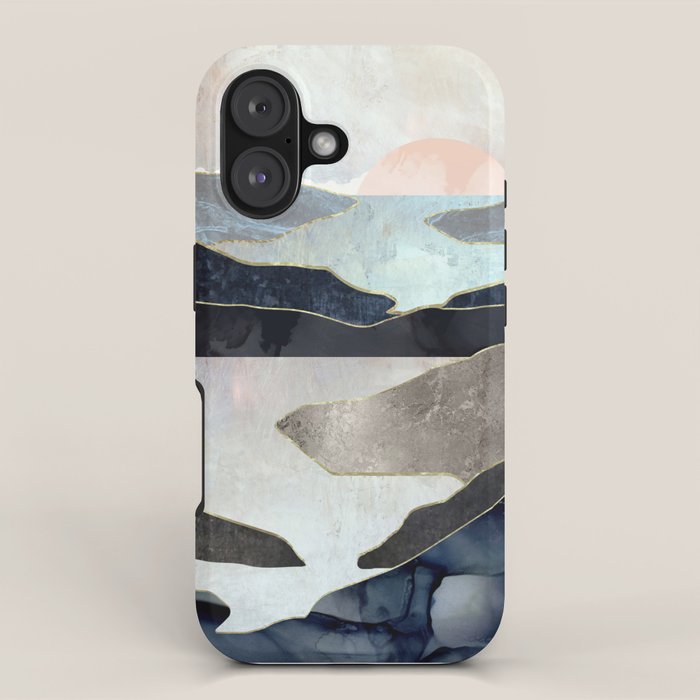 Blue Mountain Lake iPhone Case Gallery Image 1