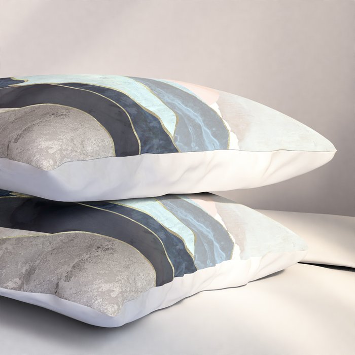 Blue Mountain Lake Pillow Sham Gallery Image 3