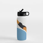 Australia, The Seaside Calls, Vintage Travel Art Water Bottle Gallery Image 1