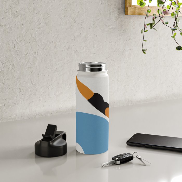 Australia, The Seaside Calls, Vintage Travel Art Water Bottle Gallery Image 4