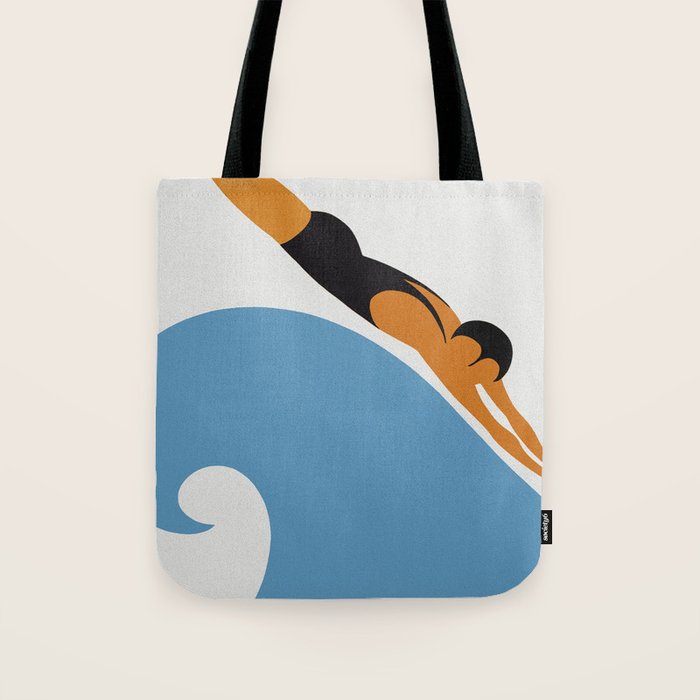 Australia, The Seaside Calls, Vintage Travel Art Tote Bag Gallery Image 1
