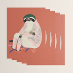 Just Slothin' Around Wrapping Paper Gallery Image 3