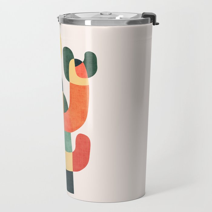 Cactus in the desert Travel Mug Gallery Image 2