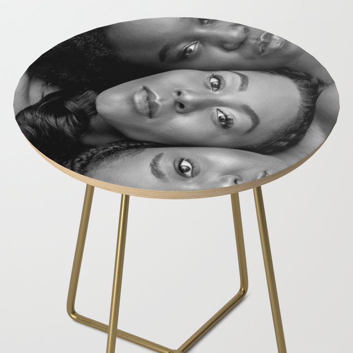 African American Women in black and white Side Table Gallery Image 2