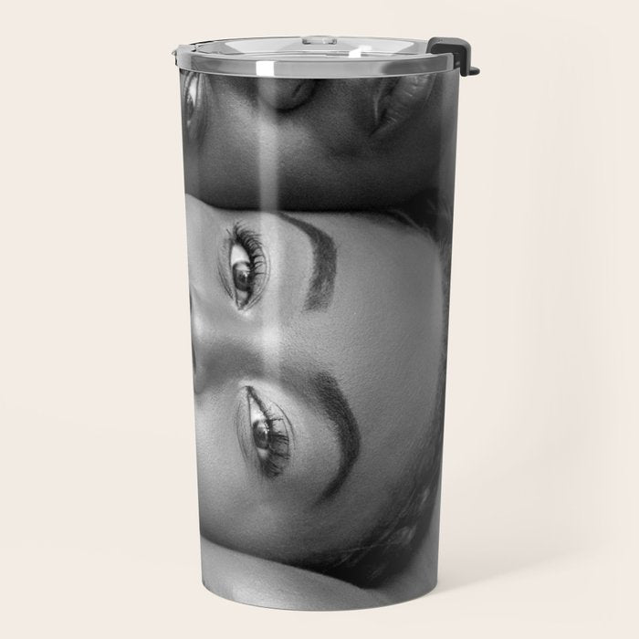African American Women in black and white Travel Mug Gallery Image 2