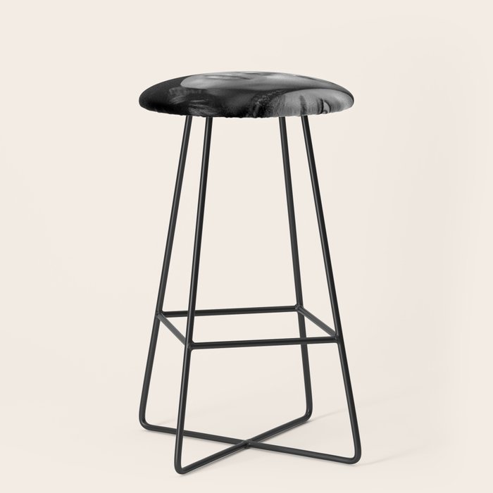 African American Women in black and white Stool Gallery Image 1