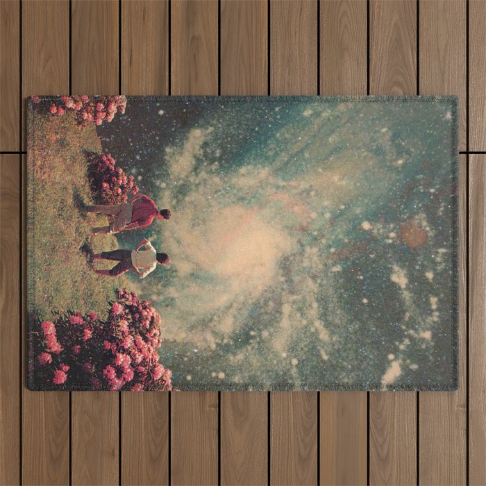 There will be Light in the End Outdoor Rug Gallery Image 1