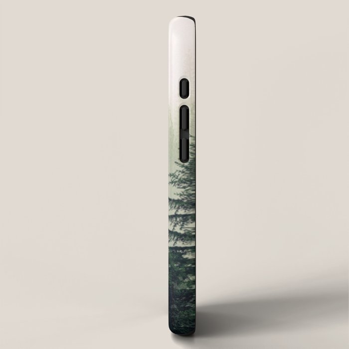 Foggy Pine Trees iPhone Case Gallery Image 2