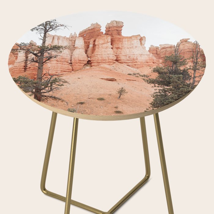 Landscape Of Bryce National Park Photo | Utah Nature Art Print | USA Digital Travel Photography Side Table Gallery Image 2