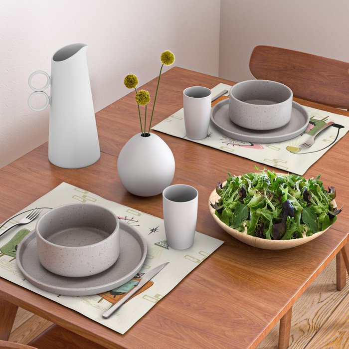 Cozy Cats Den studioxtine Placemat Gallery Image 2