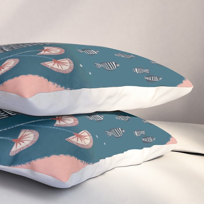 Whale in Bloom Pillow Sham Gallery Image 3