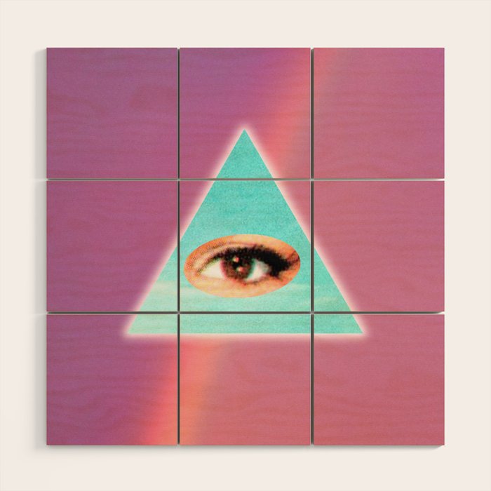 Eye see you Wood Wall Art Gallery Image 1