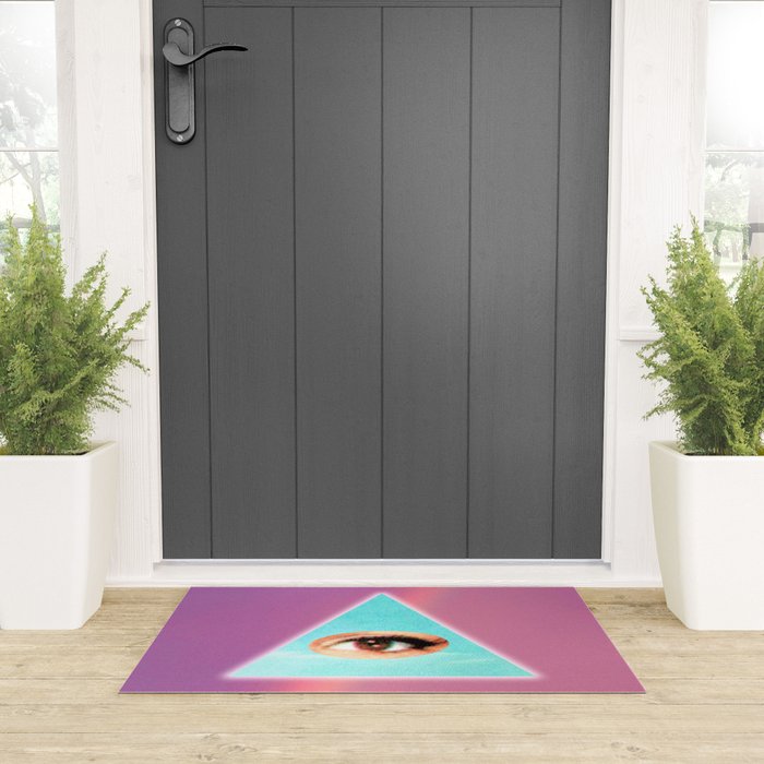 Eye see you Welcome Mat Gallery Image 3