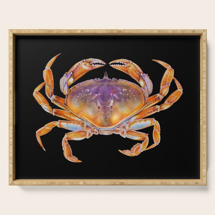 Dungeness crab Serving Tray Gallery Image 1