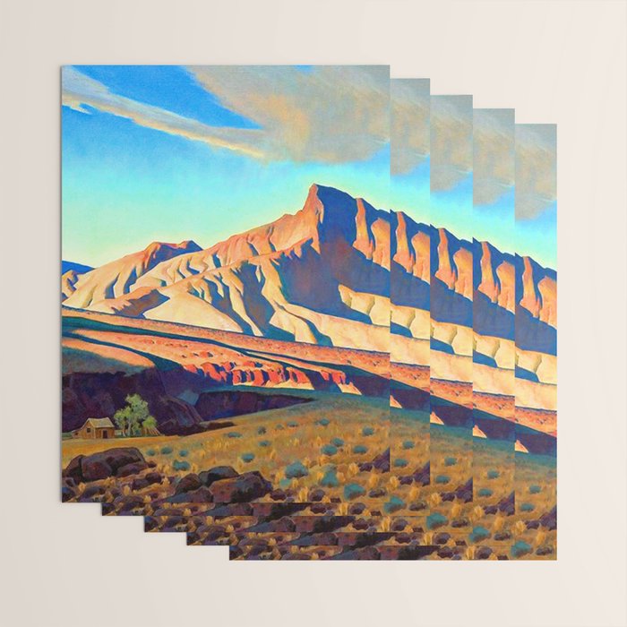 Maynard Dixon Home of the Desert Rat Wrapping Paper Gallery Image 3
