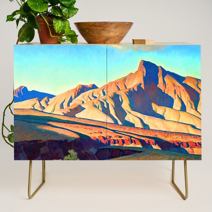 Maynard Dixon Home of the Desert Rat Credenza Gallery Image 1