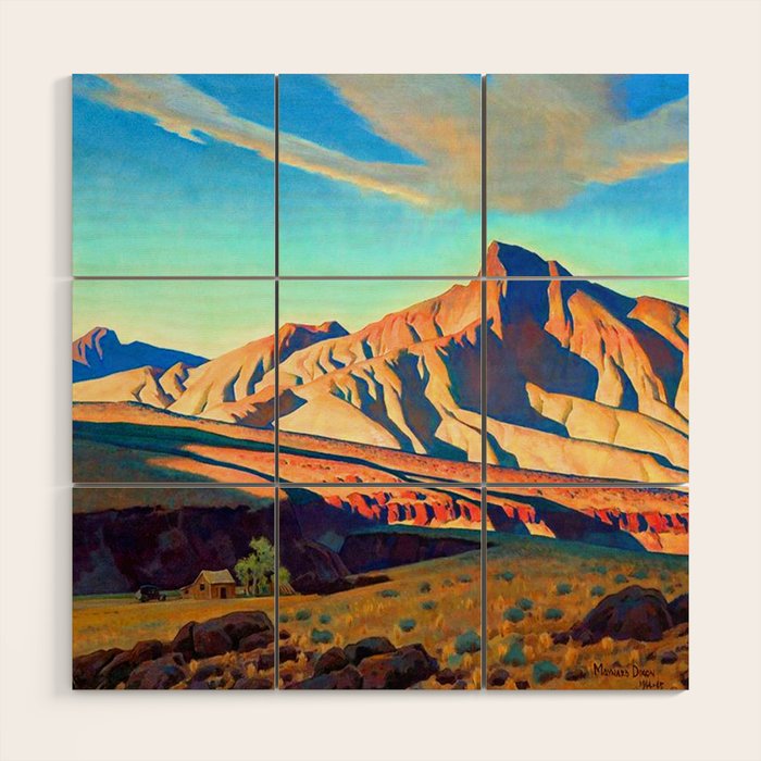 Maynard Dixon Home of the Desert Rat Wood Wall Art Gallery Image 1