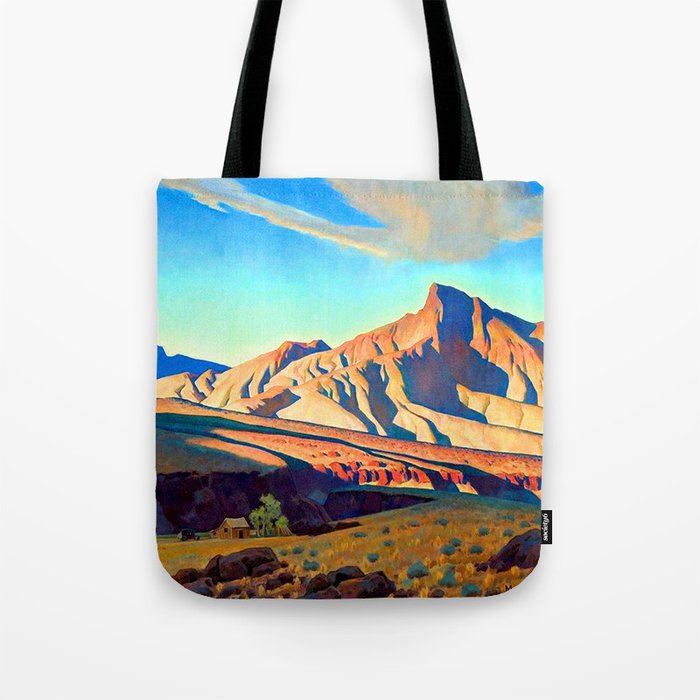 Maynard Dixon Home of the Desert Rat Tote Bag Gallery Image 1