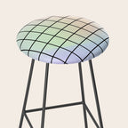synthwave background grid Stool Gallery Image 2