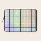 synthwave background grid Laptop Sleeve Gallery Image 1