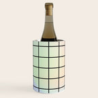 synthwave background grid Wine Chiller Gallery Image 1