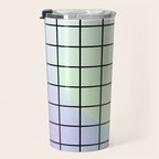 synthwave background grid Travel Mug Gallery Image 3