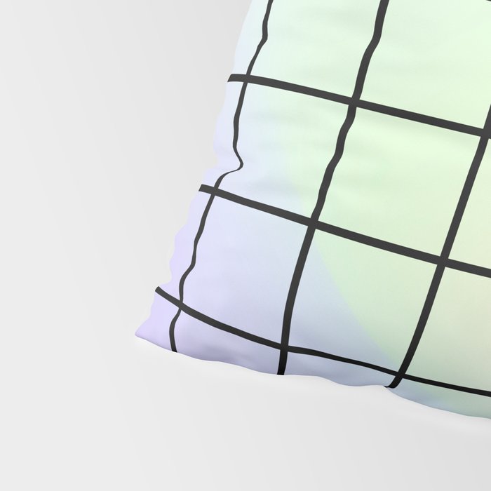 synthwave background grid Pillow Sham Gallery Image 4