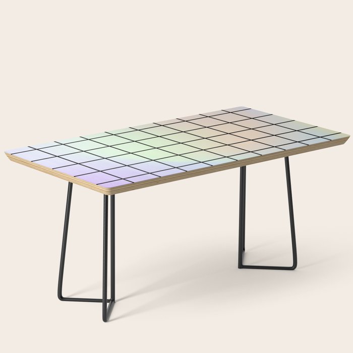 synthwave background grid Coffee Table Gallery Image 1