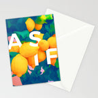 As If. | Typography Attitude Confidence Quote | Lemon Garden Botanical Vintage Quirky Lettering Stationery Card Gallery Image 2