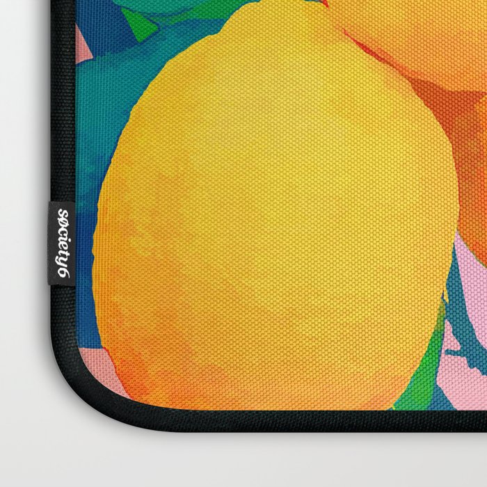 As If. | Typography Attitude Confidence Quote | Lemon Garden Botanical Vintage Quirky Lettering Laptop Sleeve Gallery Image 3