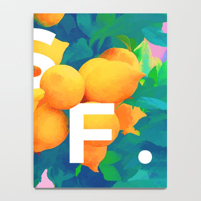 As If. | Typography Attitude Confidence Quote | Lemon Garden Botanical Vintage Quirky Lettering Notebook Gallery Image 4