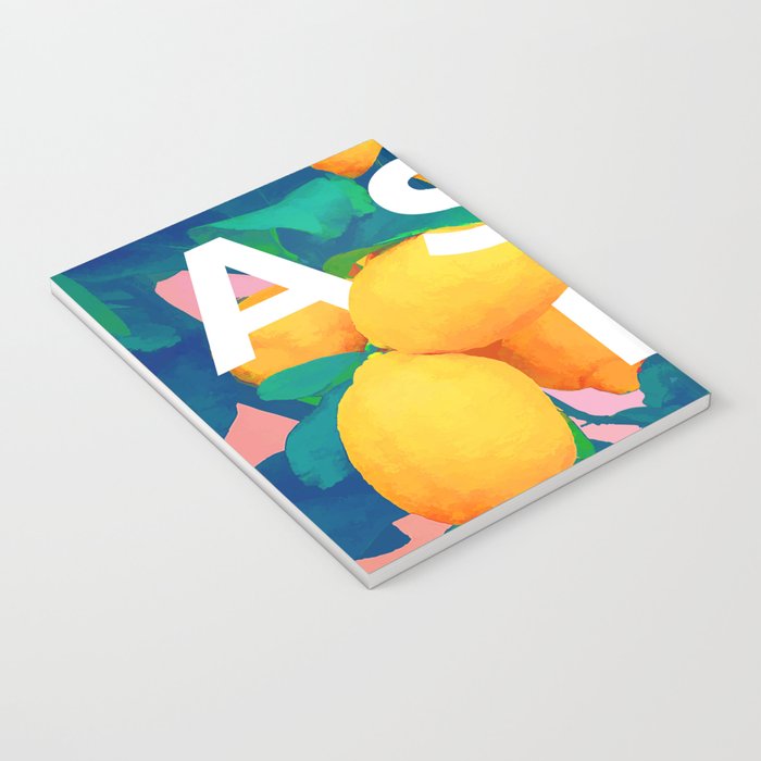 As If. | Typography Attitude Confidence Quote | Lemon Garden Botanical Vintage Quirky Lettering Notebook Gallery Image 3