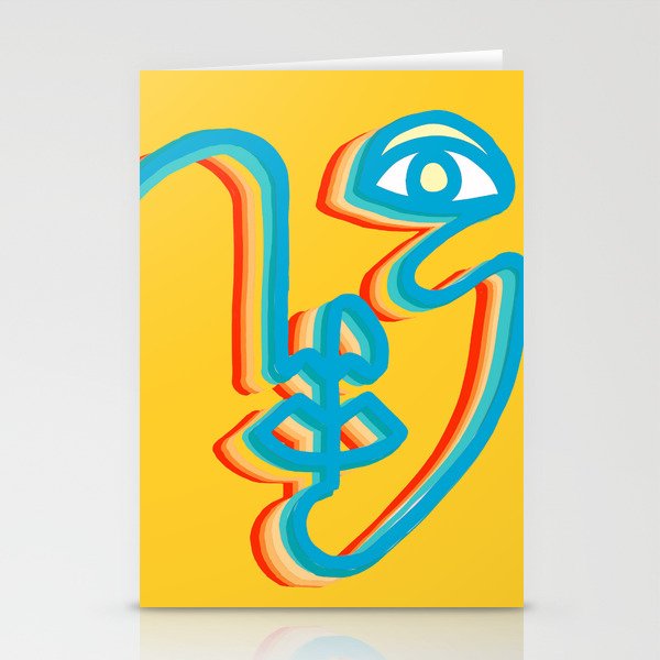 Groovy Two Faced Stationery Card Gallery Image 2