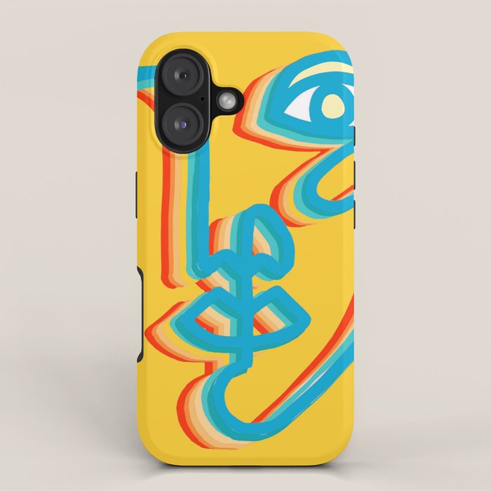 Groovy Two Faced iPhone Case Gallery Image 1