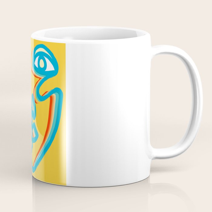 Groovy Two Faced Coffee Mug Gallery Image 1