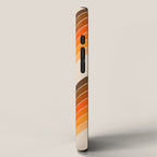 Tan Candy Stripe iPhone Case Gallery Image 2