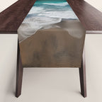 Aerial Ocean Waves - Coastal Photography Wall Art Table Runner Gallery Image 1