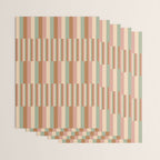 Mixed Stripes Pattern XIX Boho Summer Wrapping Paper Gallery Image 3