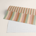 Mixed Stripes Pattern XIX Boho Summer Wrapping Paper Gallery Image 2
