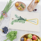 Spring Bouquet Watercolor Botanical Cutting Board Gallery Image 2