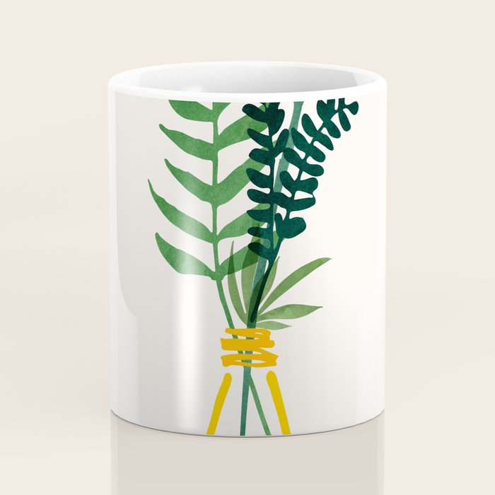 Spring Bouquet Watercolor Botanical Coffee Mug Gallery Image 4