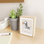 Nursery Wall Art, Safari Nursery Prints, Neutral Nursery Decor, Zebra Print Mini Art Print Gallery Image 2