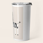 Nursery Wall Art, Safari Nursery Prints, Neutral Nursery Decor, Zebra Print Travel Mug Gallery Image 2