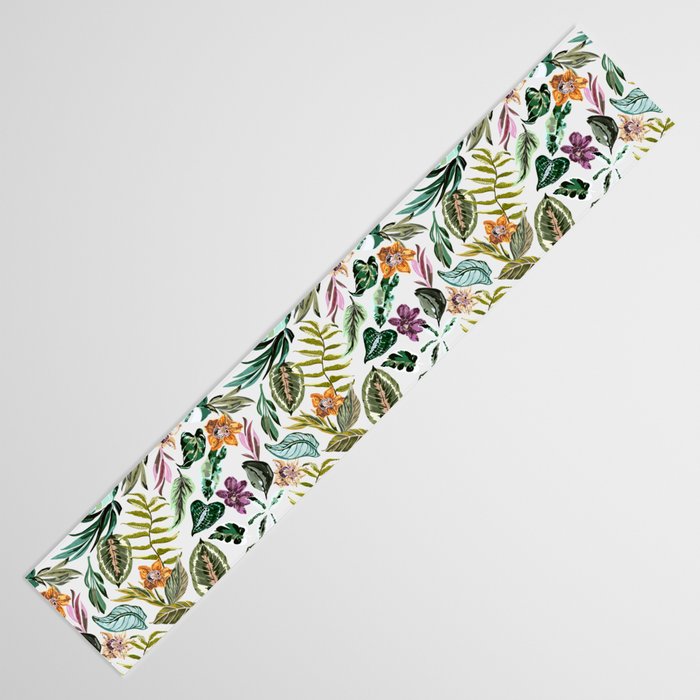 Wild colorful jungle FN7 Table Runner Gallery Image 3