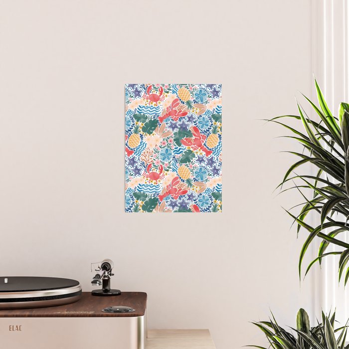 Seaside Floral Dream Poster Gallery Image 2