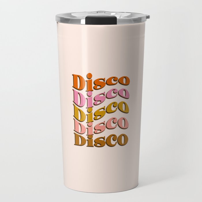 Groovy Disco Disco Travel Mug Gallery Image 1