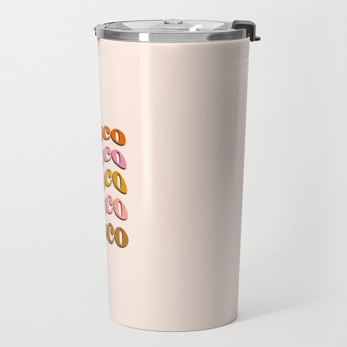 Groovy Disco Disco Travel Mug Gallery Image 2