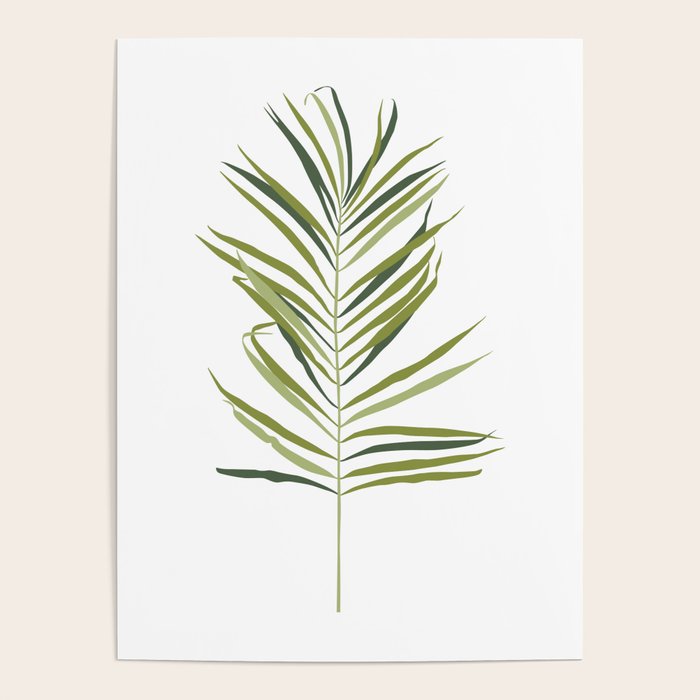 Palm Leaf Poster Gallery Image 4