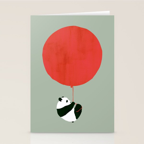 Traveling panda Stationery Card Gallery Image 2