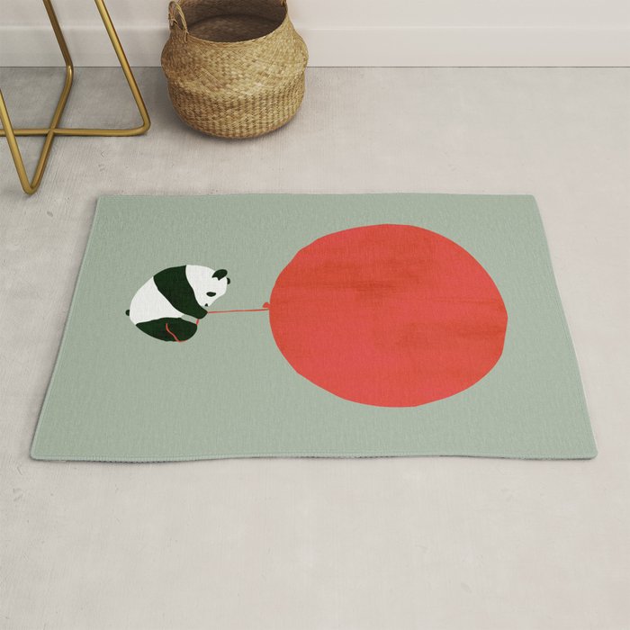 Traveling panda Rug Gallery Image 1
